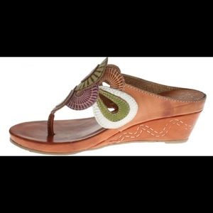 💰SOLD💰 Spring Step Lotus Slip On Sandal